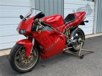 Alle originele en vervangende onderdelen voor uw Ducati Superbike 916 SP 1995.